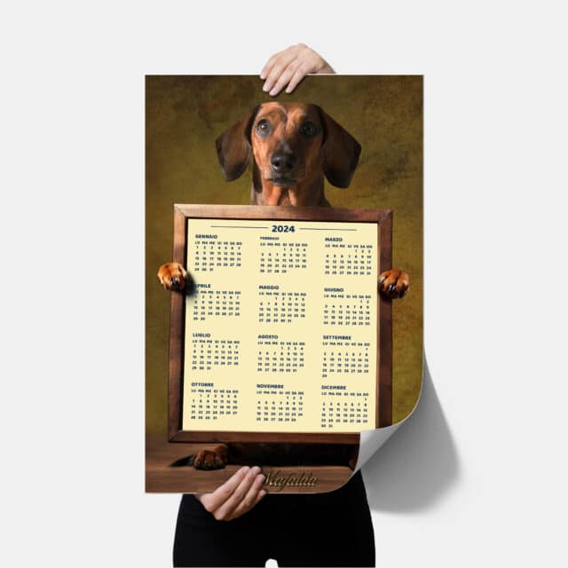 Calendar Poster Pet's 2024 - immagine 6