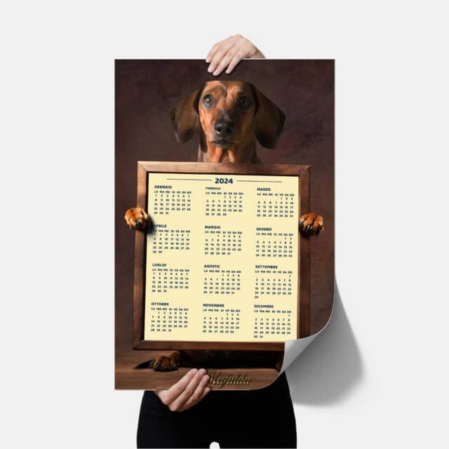 Calendar Poster Pet's 2024 - immagine 5