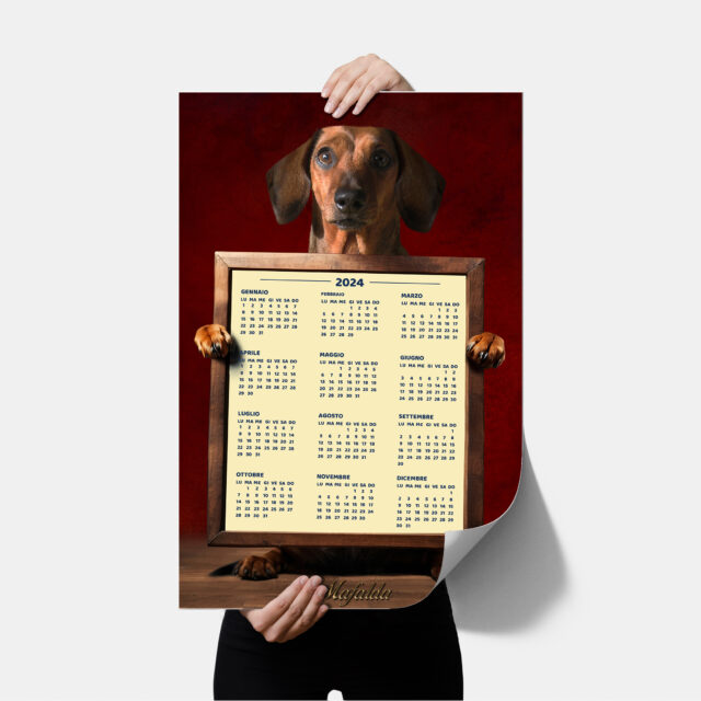 Calendar Poster Pet's 2024 - immagine 4