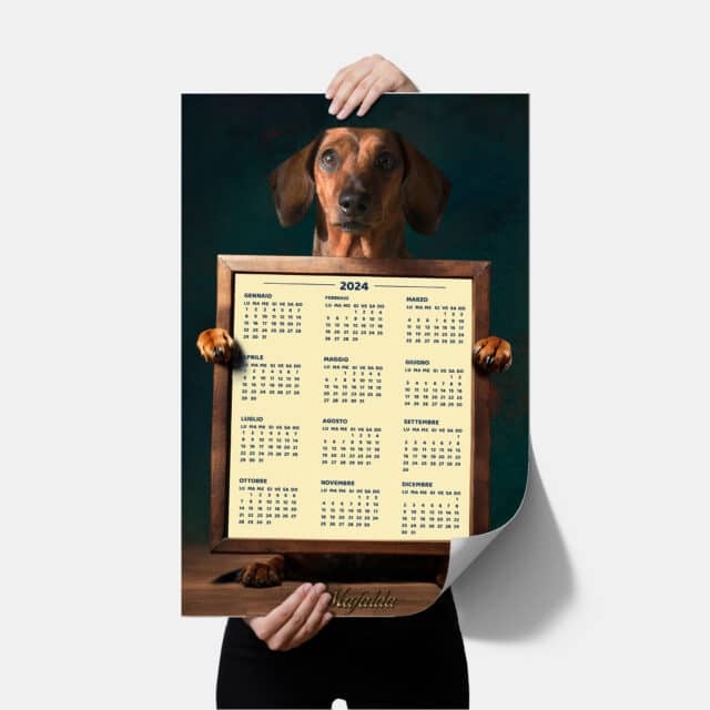 Calendar Poster Pet's 2024 - immagine 3
