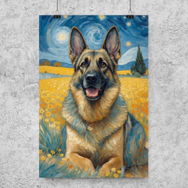 Van Gogh Style - POSTER - immagine 2