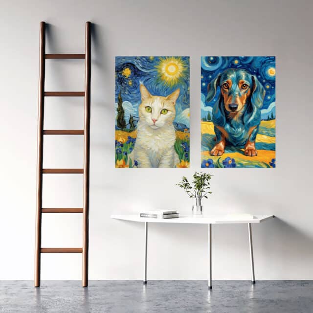 Van Gogh Style - POSTER - immagine 8