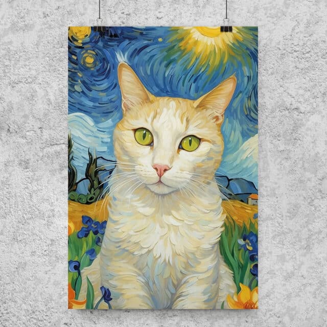 Van Gogh Style - POSTER - immagine 4